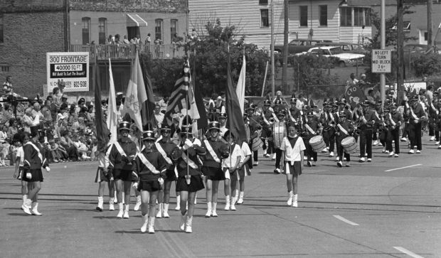 Fourth Fest parade, July 1971